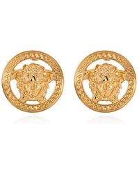 Versace - Ohrringe mit logo - Lyst