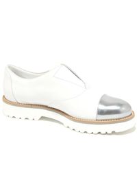Hogan - Schoenen ,Wit ,Leer Route Elastico Veterschoenen - Lyst