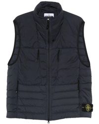 Stone Island - Vests - Lyst