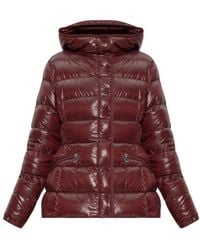 Moncler - Barante Kapuzen-Kurzmantel Aus Daunen - Lyst