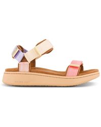 Woden - Bequeme Textilriemen Sandalen - Lyst