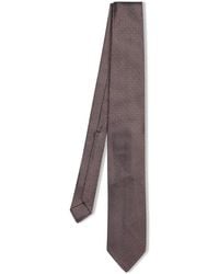 Lardini - Elegante Mikromuster Blaue Krawatte - Lyst