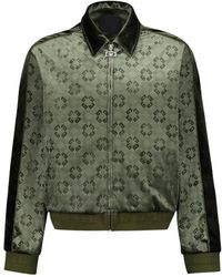 Givenchy - Jassen ,Groen ,Polyester Monogram 72 Tracksuit Jacket - Lyst