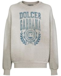 Dolce & Gabbana Truien & Vesten - Grijs