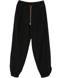 Herno - Broeken ,Zwart ,Wol Virgin Wool Elastane Pants - Lyst