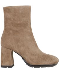 Ash - Schoenen ,Bruin ,Suède Eclat Suède Enkellaars Fandango Kleur - Lyst