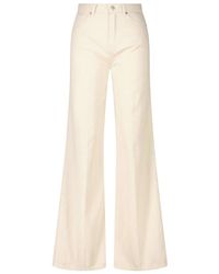 7 For All Mankind - Wide Trousers - Lyst