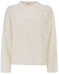 Brunello Cucinelli - Round-Neck Knitwear - Lyst