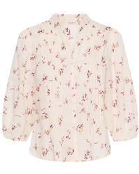 Part Two - Overhemden ,Veelkleurig ,Bouquet Print Shirt - Lyst
