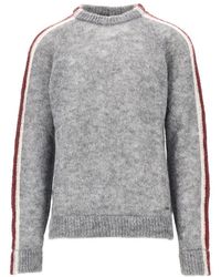 DSquared² - Mohair-Mix Pullover Mit Rundhalsausschnitt - Lyst