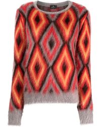 Etro - Round-Neck Knitwear - Lyst