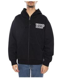 Carhartt - Hoodies & Sweatvesten ,Zwart ,Katoen Hooded Mini Wip Sweat Jacket - Lyst