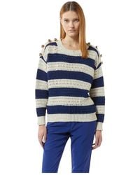 Silvian Heach - Round-Neck Knitwear - Lyst