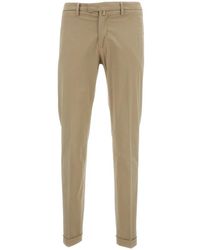BRIGLIA - Broeken ,Katoen Slim-Fit Chino Broek - Lyst