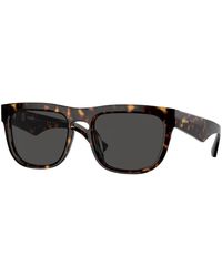 Burberry - Sonnenbrille be4431u schwarz,stilvolle sonnenbrille in blauton - Lyst