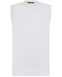 Moorer - Sleeveless Tops - Lyst