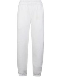 T By Alexander Wang - Weiße puff paint logo sweatpant - Lyst