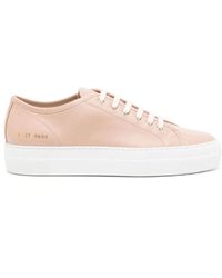 Common Projects - Leder Sneaker Low Classic - Lyst