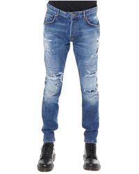 John Richmond - Slim-Fit Jeans - Lyst