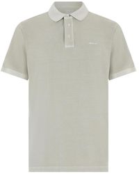 GANT - Sunfaded Piqué Polo - Lyst