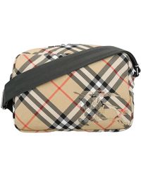 Burberry - Braune Schultertasche Stilvolles Modell - Lyst