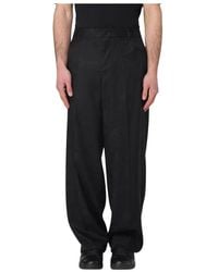 ARMANI EXCHANGE - Wide Trousers - Lyst