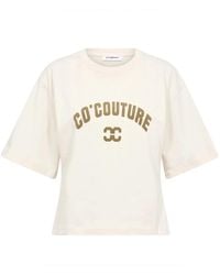 co'couture - Tops ,Wit ,T-Shirts - Lyst