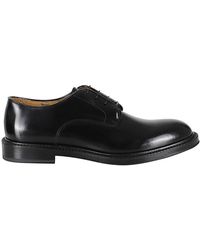 Corvari - Schoenen ,Bruin ,Leer Gladde Derby Schoenen Van Geborsteld Leer - Lyst