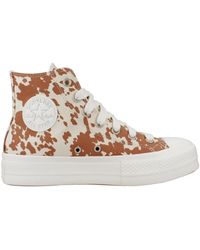 Converse - Schoenen ,Veelkleurig ,Verhoogde High Top Sneakers - Lyst