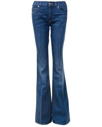 Gucci Flared Denim Jeans - Blauw