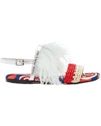 La DoubleJ - Feuerwerk Burst Sandalen - Lyst