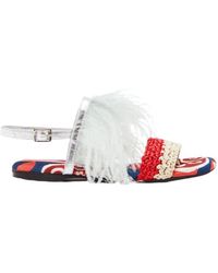 La DoubleJ - Schoenen ,Veelkleurig ,Fireworks Burst Sandalen - Lyst