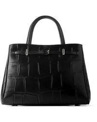 L37 - Tassen ,Zwart ,Leer Front Row Ticket - Lyst