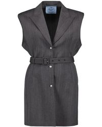 Prada - Waistcoats - Lyst