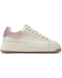 Emporio Armani - Weiße Low-Top-Sneakers X3X024Xr128C659 - Lyst