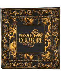 Versace - Schwarz/gold foulard 2024 kollektion - Lyst