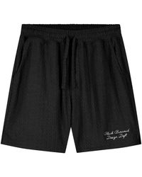 BLACK BANANAS - Terry Lounge Shorts - Lyst