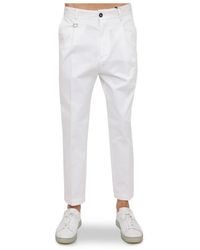 Paolo Pecora - Straight Trousers - Lyst