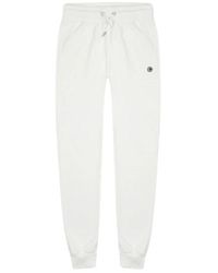 Colmar - Weiße sweatpants mit sportlichem rippbund - Lyst