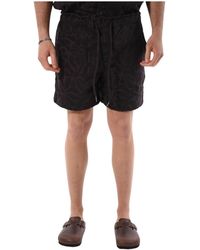 Oas - Bermuda-shorts aus baumwolle mit kordelzug - Lyst