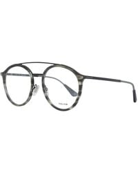 Police - Accessoires ,Grijs Grijze Aviator Optische Monturen - Lyst