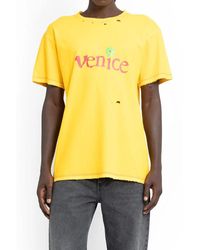 ERL - Venice inside-out t-shirt - Lyst