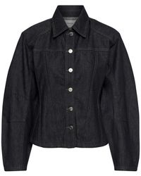 Gestuz - Jassen ,Blauw ,Denim Denim Jacket - Lyst