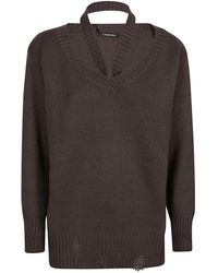 Canessa - V-Hals Trui - Lyst