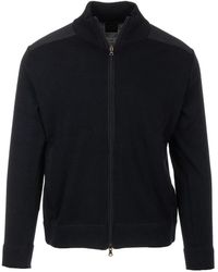 Paul & Shark - Blauwe Sweater Full Zip Cardigan - Lyst