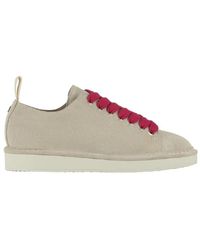Pànchic - Schoenen ,Suède Lace-Up Sneakers - Lyst