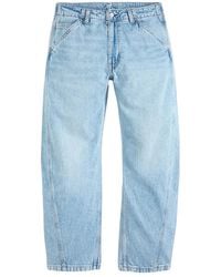 Levi's - Jeans ,Blauw ,Baggy Barrel Jeans - Lyst