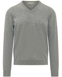 Malo - V-Neck Knitwear - Lyst