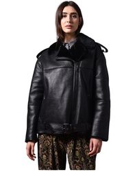 Poche Paris - Jassen ,Zwart ,Stijlvolle Jas - Lyst