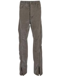 Rick Owens - Trousers > straight trousers - Lyst
